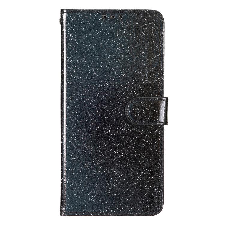 For Honor X6c 4G Glitter Powder Flip Leather Phone Case(Black) - free shipping - PMC TechLife - Order now!