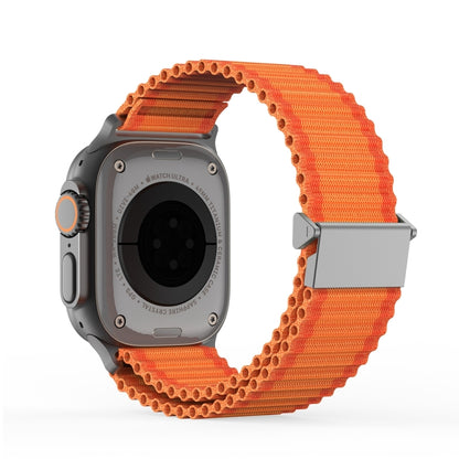 For Apple Watch SE 2023 40mm DUX DUCIS YC Series Ocean Nylon Watch Band(Orange) - Watch Bands by DUX DUCIS | Online Shopping South Africa | PMC Jewellery | Buy Now Pay Later Mobicred