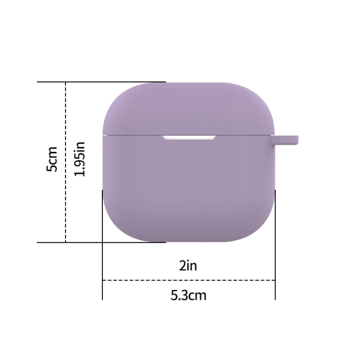 For AirPods 4 Silicone Earphone Protective Case with Hook(Mint Green) - free shipping - PMC Jewellery - Order now!