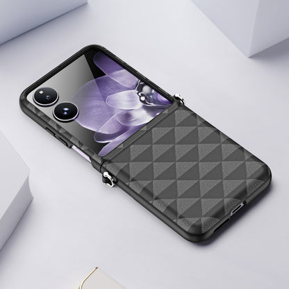 For Xiaomi Mix Flip DUX DUCIS Fitt Series TPU + PU Texture Full Cover Phone Case(Black) - Xiaomi Cases by DUX DUCIS | Online Shopping South Africa | PMC Jewellery | Buy Now Pay Later Mobicred