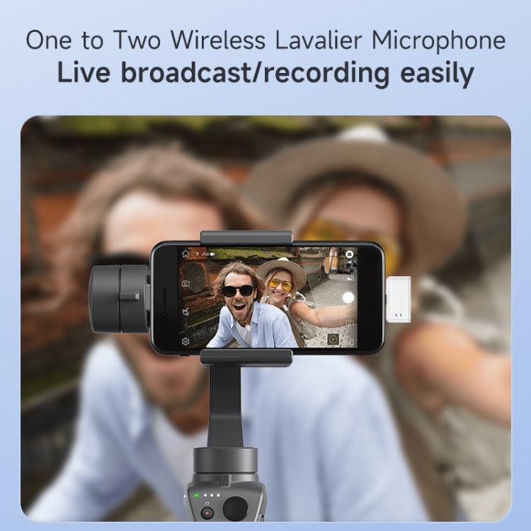 SX88 1 TX + 2 RX Smart Noise Reduction Lavalier Wireless Microphone, Specification:Type-C(Black) - Microphone by PMC Jewellery | Online Shopping South Africa | PMC Jewellery | Buy Now Pay Later Mobicred