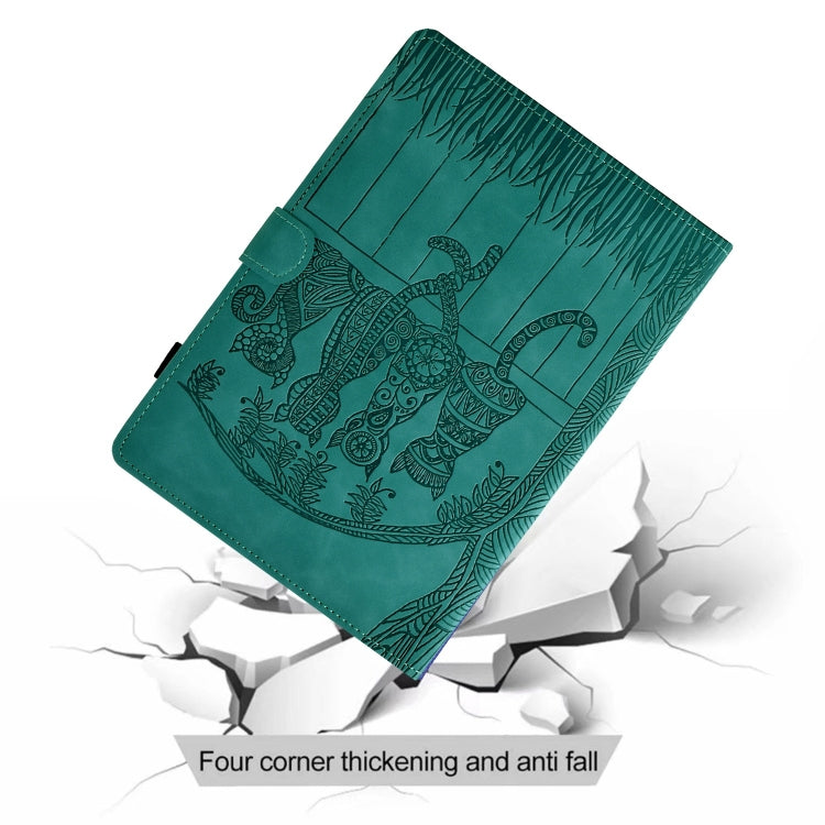 For Samsung Galaxy Tab S9 / S9 FE Cats Embossed Leather Smart Tablet Case(Light Blue) - free shipping - PMC Jewellery - Order now!
