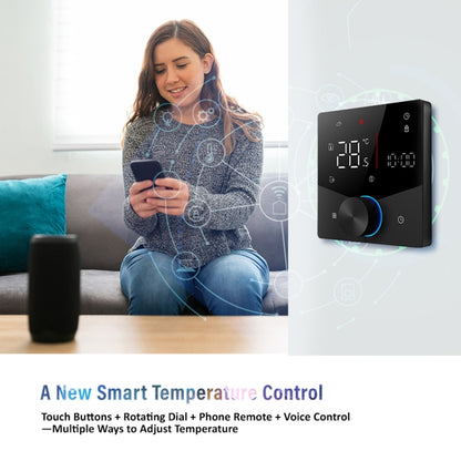 BHT-009GBLW-MT Electric Heating WiFi Smart Home LED Thermostat with Matter(White) - Thermostat & Thermometer by PMC Jewellery | Online Shopping South Africa | PMC Jewellery | Buy Now Pay Later Mobicred