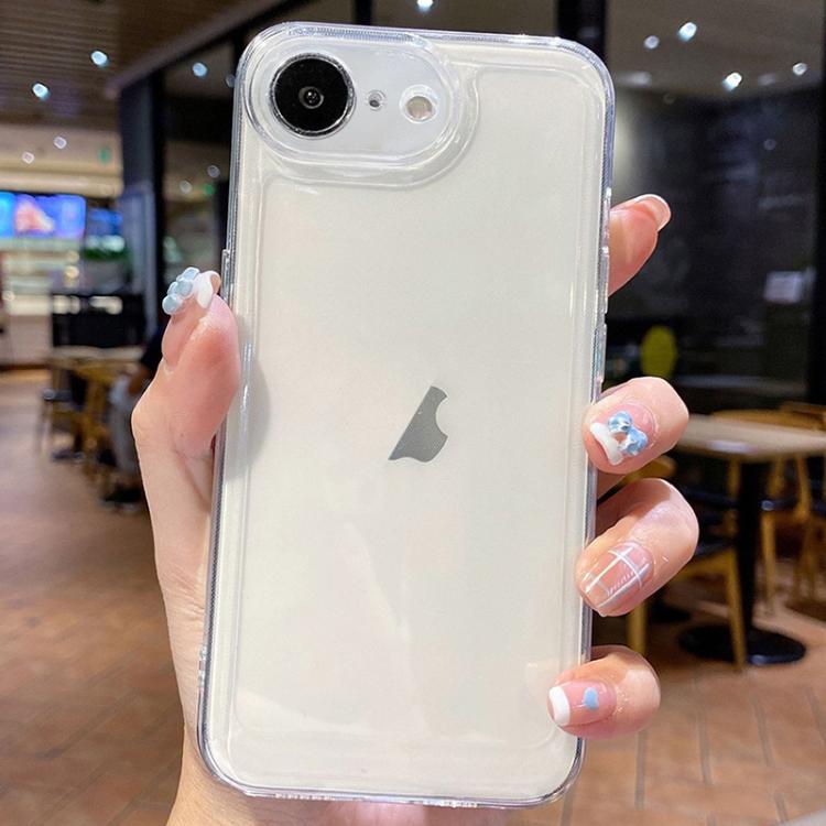 For iPhone 16e Space TPU Shockproof Phone Case(Transparent) - iPhone 16e Cases by PMC TechLife | Online Shopping South Africa | PMC TechLife | Buy Now Pay Later Mobicred