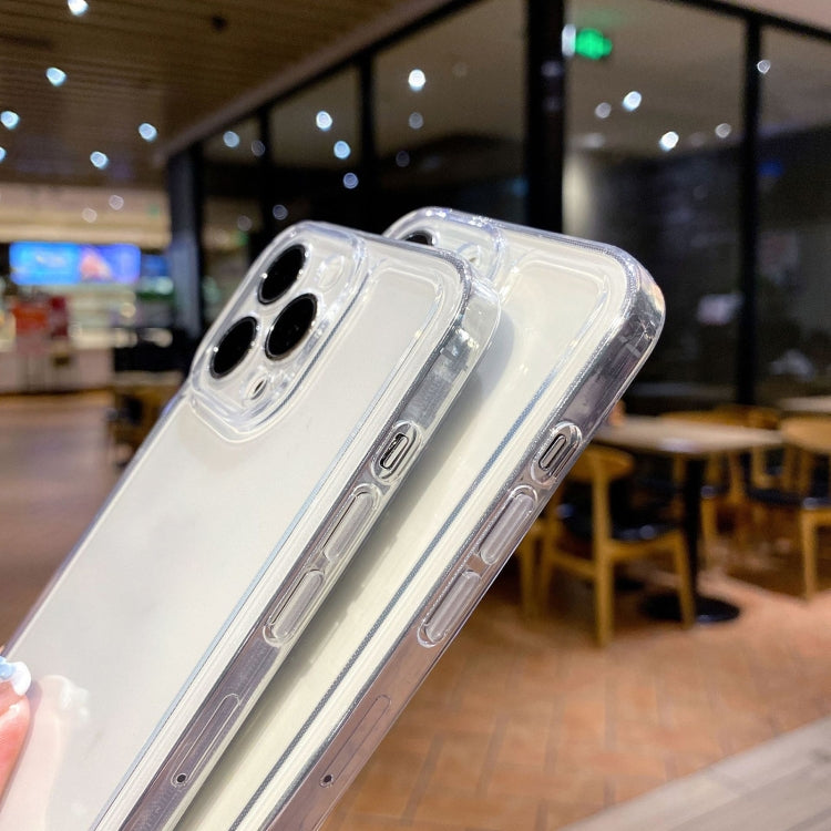 For iPhone 16e Space TPU Shockproof Phone Case(Black) - iPhone 16e Cases by PMC TechLife | Online Shopping South Africa | PMC TechLife | Buy Now Pay Later Mobicred