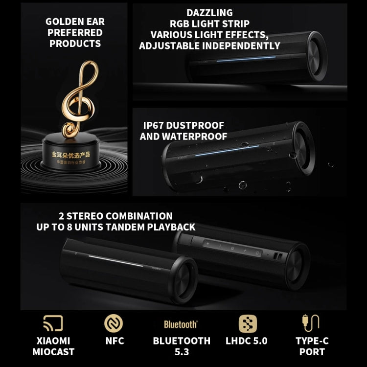 Xiaomi Bluetooth Speaker Support NFC Connection & Bluetooth Call(Black) - free shipping - PMC Jewellery - Order now!