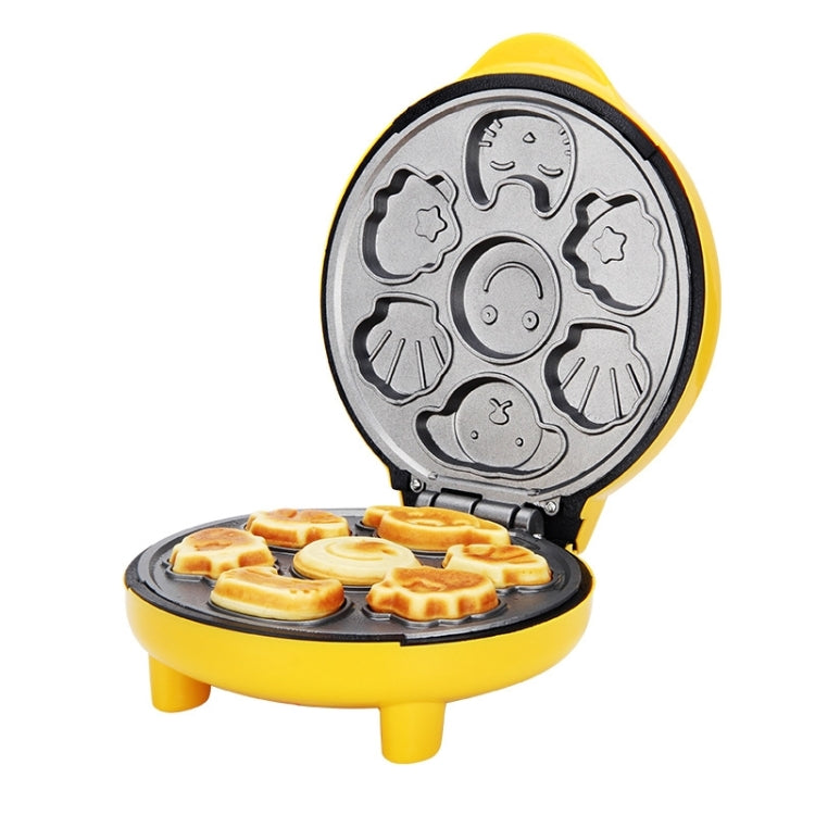 Household Cake Machine Double-sided Heating Baking Machine, Plug Type:AU Plug(Yellow) - free shipping - PMC TechLife - Order now!