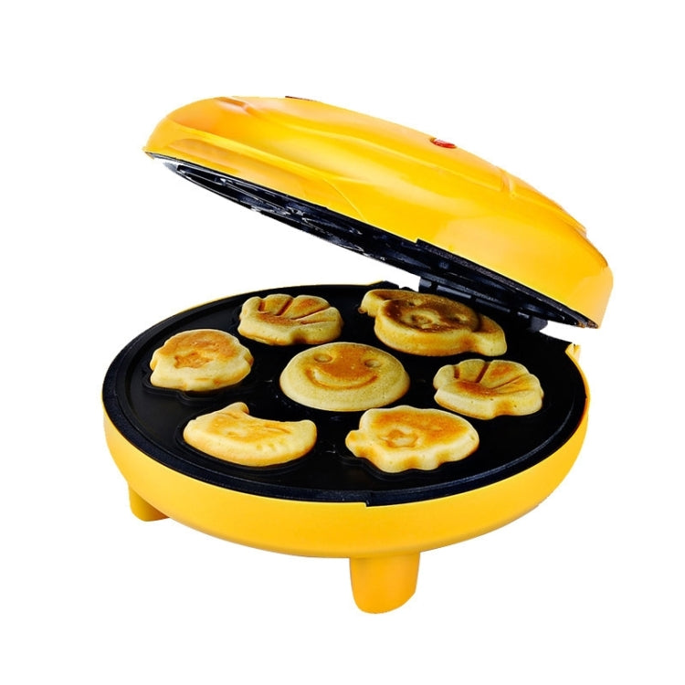 Household Cake Machine Double-sided Heating Baking Machine, Plug Type:EU Plug(Yellow) - free shipping - PMC TechLife - Order now!