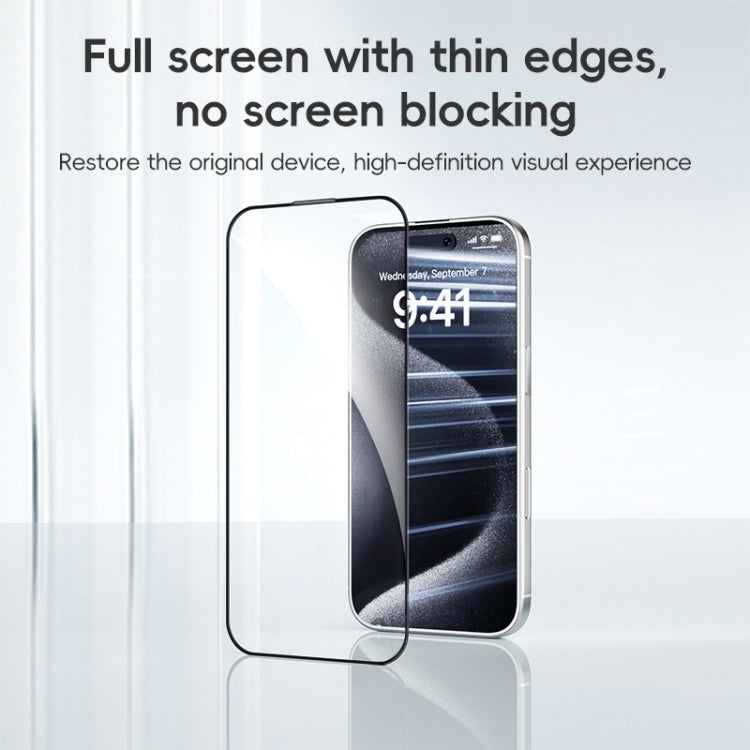 For iPhone 16 Pro Max ZGA 0.33mm 2.5D Anti-static HD Tempered Glass Film - free shipping - PMC Jewellery - Order now!