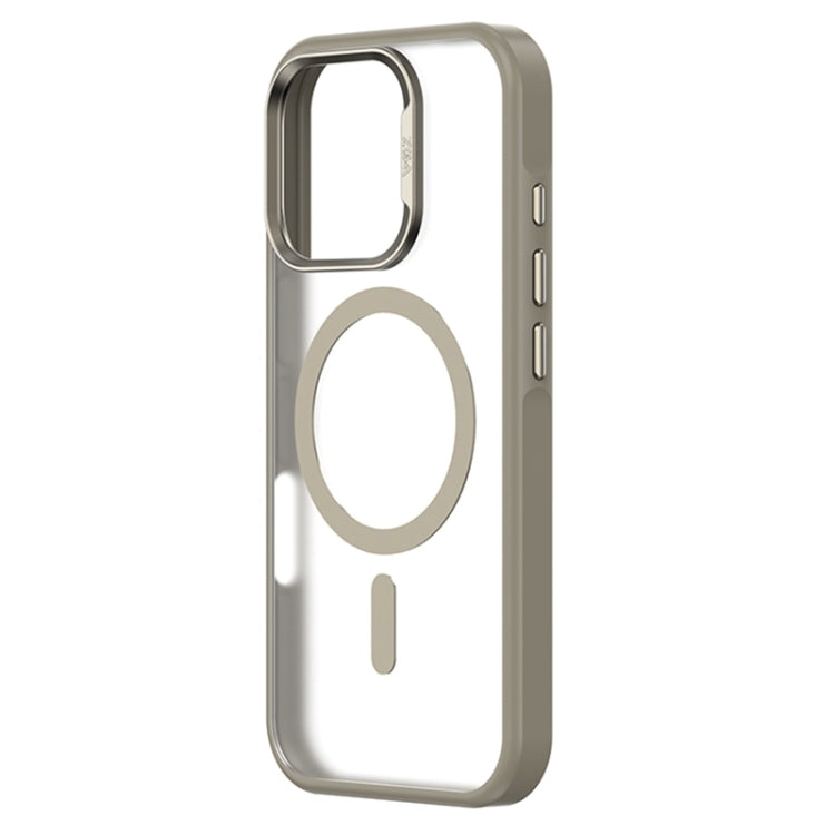 For iPhone 16 Pro ZGA Magsafe Frosted PC Hybrid TPU Phone Case(Grey) - iPhone 16 Pro Cases by ZGA | Online Shopping South Africa | PMC Jewellery | Buy Now Pay Later Mobicred