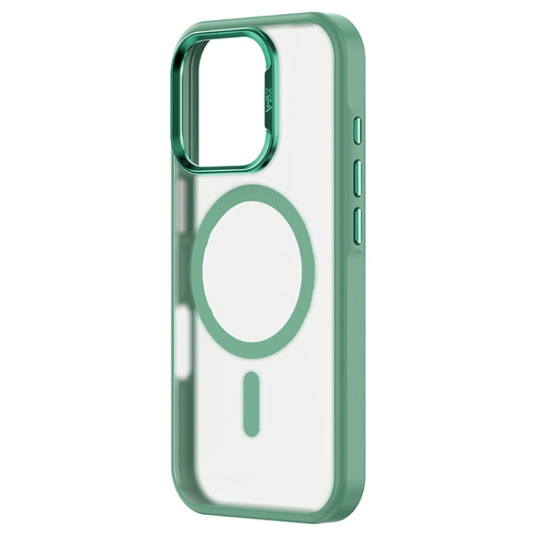 For iPhone 16 Plus ZGA Magsafe Frosted PC Hybrid TPU Phone Case(Green) - iPhone 16 Plus Cases by ZGA | Online Shopping South Africa | PMC Jewellery | Buy Now Pay Later Mobicred