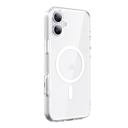 For iPhone 16 Plus TGVIS LEN Series MagSafe Magnetic Phone Case(Transparent) - iPhone 16 Plus Cases by TGVIS | Online Shopping South Africa | PMC Jewellery | Buy Now Pay Later Mobicred