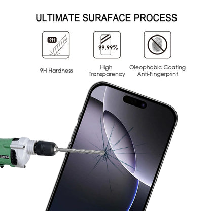 For iPhone 16 Pro Max 25pcs Full Glue Screen Tempered Glass Film - iPhone 16 Pro Max Tempered Glass by PMC Jewellery | Online Shopping South Africa | PMC Jewellery | Buy Now Pay Later Mobicred