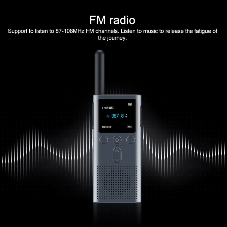Original Xiaomi Walkie Talkie 2S(Dark Grey) - free shipping - PMC Jewellery - Order now!