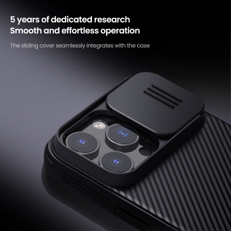 For iPhone 16 Pro Max NILLKIN CamShield Pro PC Phone Case(Black) - free shipping - PMC Jewellery - Order now!