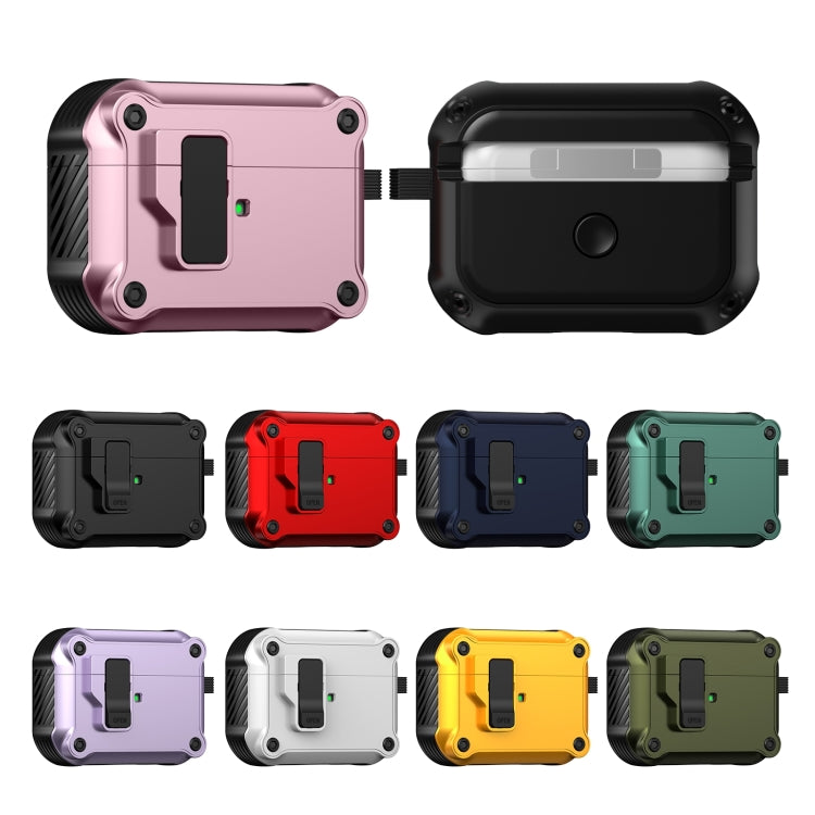 For AirPods 4 Eagle Shockproof Earphone Protective Case with Switch(Black) - free shipping - PMC Jewellery - Order now!