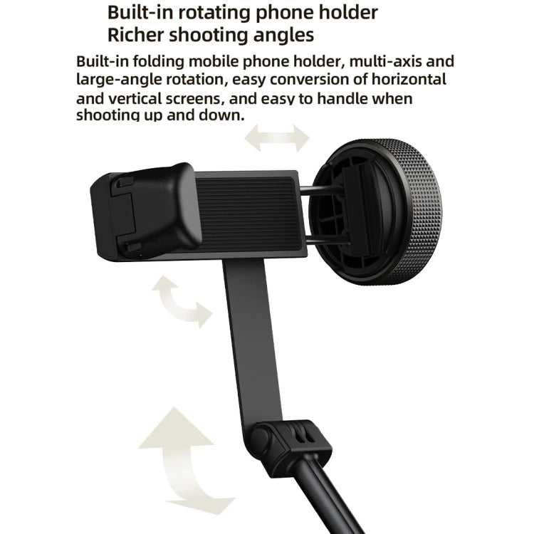 Xiaomi XMBJZPG01YM Zoom Floor Standing Bluetooth Stand Selfie Stick - Selfie Sticks by Xiaomi | Online Shopping South Africa | PMC Jewellery | Buy Now Pay Later Mobicred