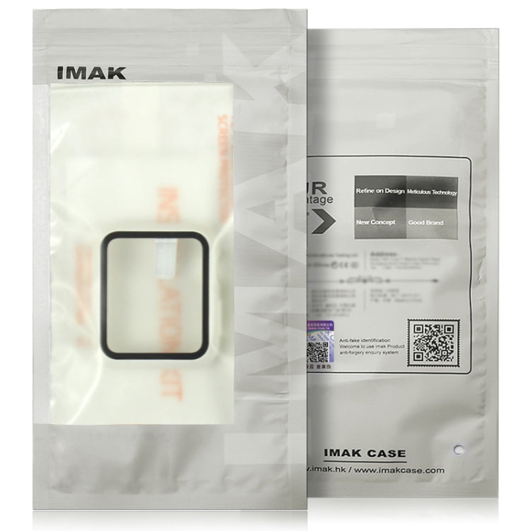For Apple Watch Series 10 42mm imak Integrated Watch Case with Film(Black) - free shipping - PMc TechLife - Order now!