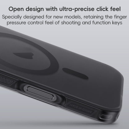 For iPhone 16 Pro Benks Frosted MagSafe Magnetic Shockproof Phone Case(Black) - iPhone 16 Pro Cases by Benks | Online Shopping South Africa | PMC Jewellery | Buy Now Pay Later Mobicred