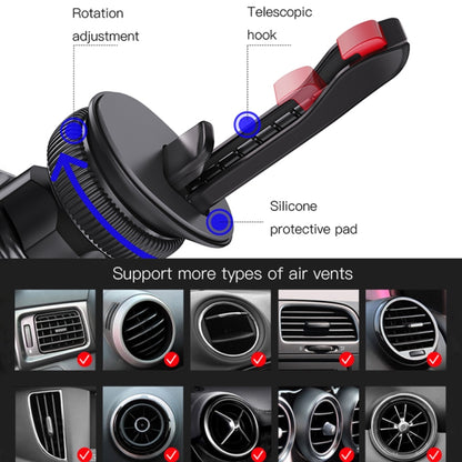 Yesido C128 Car Air Outlet Magnetic Phone Holder(Black) - Car Holders by Yesido | Online Shopping South Africa | PMC Jewellery | Buy Now Pay Later Mobicred