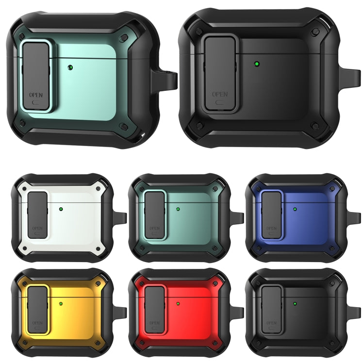 For AirPods 4 Bumblebee Bluetooth Earphone Silicone Protective Case(Black Red) - For AirPods 4 by PMC Jewellery | Online Shopping South Africa | PMC Jewellery | Buy Now Pay Later Mobicred