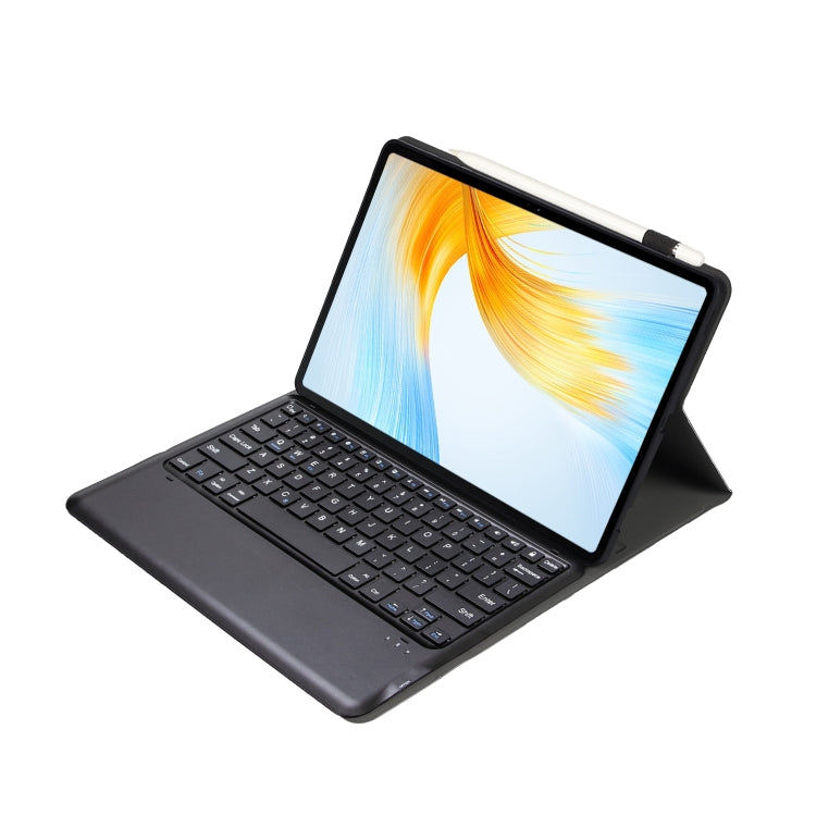 For Huawei MatePad Air 12 2024 Ultra-thin Detachable Bluetooth Keyboard Leather Tablet Case(Black) - Huawei Keyboard by PMC Jewellery | Online Shopping South Africa | PMC Jewellery | Buy Now Pay Later Mobicred