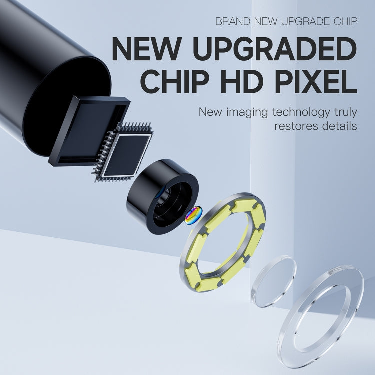 P230 8mm 2 inch Single Camera Endoscope with Screen, Length:5m - free shipping - PMC Jewellery - Order now!