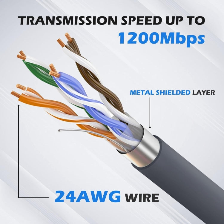 CAT5E Ethernet Connection Cable for Starlink Actuated V2, Length:46m - Lan Cable and Tools by PMC Jewellery | Online Shopping South Africa | PMC Jewellery | Buy Now Pay Later Mobicred