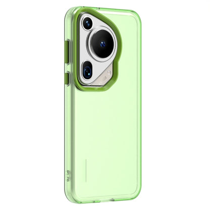 For Huawei Pura 70 Ultra Candy PC Hybrid TPU Shockproof Phone Case(Green) - Huawei Cases by PMC Jewellery | Online Shopping South Africa | PMC Jewellery | Buy Now Pay Later Mobicred