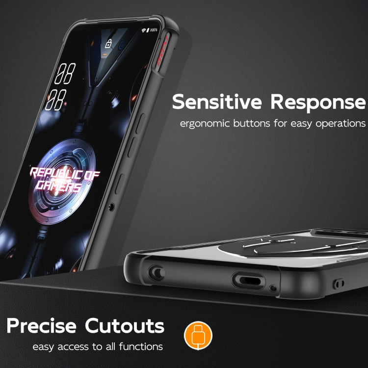 For ASUS ROG Phone 5 Cooling 3 in 1 Phone Case(Black) - ASUS Cases by PMC TechLife | Online Shopping South Africa | PMC TechLife | Buy Now Pay Later Mobicred