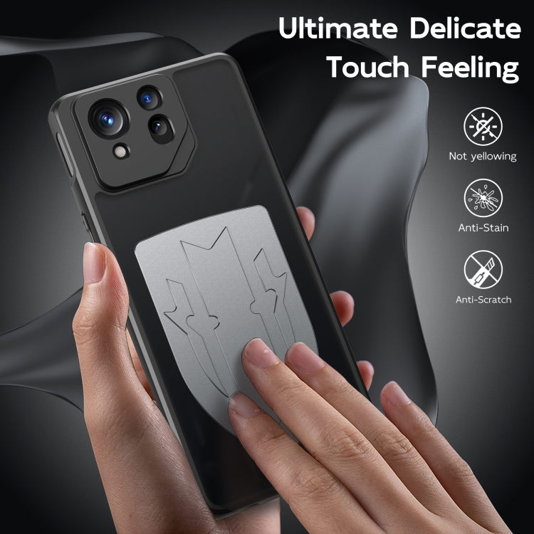 For ASUS ROG Phone 8 / 8 Pro Cooling 3 in 1 Phone Case(Silver) - ASUS Cases by PMC TechLife | Online Shopping South Africa | PMC TechLife | Buy Now Pay Later Mobicred