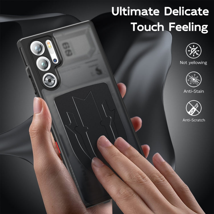 For ZTE nubia Red Magic 9 Pro / 9S Pro Cooling 3 in 1 Phone Case(Black) - ZTE Cases by PMC TechLife | Online Shopping South Africa | PMC TechLife | Buy Now Pay Later Mobicred
