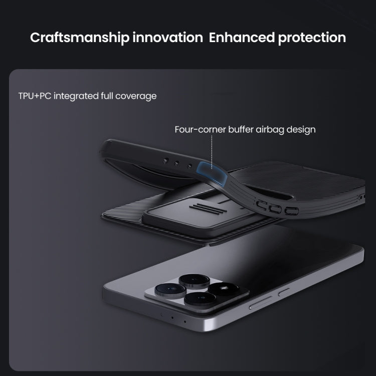 For Xiaomi 14T Pro NILLKIN CamShield Pro PC Phone Case(Black) - 14T Pro Cases by NILLKIN | Online Shopping South Africa | PMC Jewellery | Buy Now Pay Later Mobicred