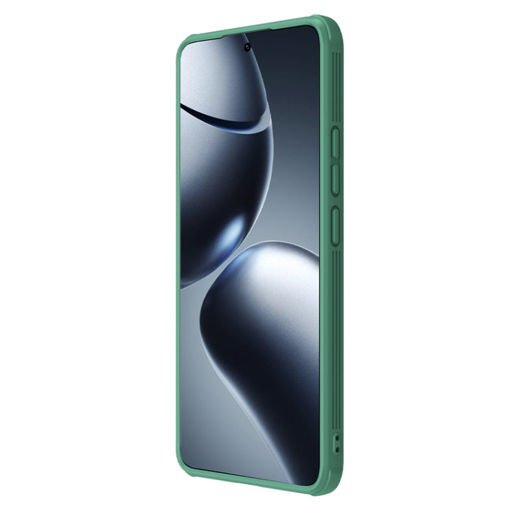 For Xiaomi 14T NILLKIN CamShield Pro PC Phone Case(Green) - 14T Cases by NILLKIN | Online Shopping South Africa | PMC Jewellery | Buy Now Pay Later Mobicred