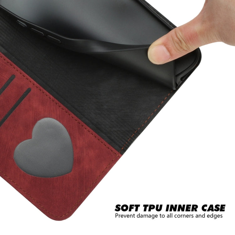 For Samsung Galaxy S25 Ultra 5G Side Buckle Double Fold Hand Strap Leather Phone Case(Red) - Galaxy S25 Ultra 5G Cases by PMC TechLife | Online Shopping South Africa | PMC TechLife | Buy Now Pay Later Mobicred