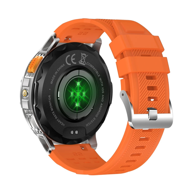 K65 1.43 inch Bluetooth Call Smart Watch, Support Heart Rate / Blood Oxygen(Orange) - Smart Watches by PMC TechLife | Online Shopping South Africa | PMC TechLife | Buy Now Pay Later Mobicred