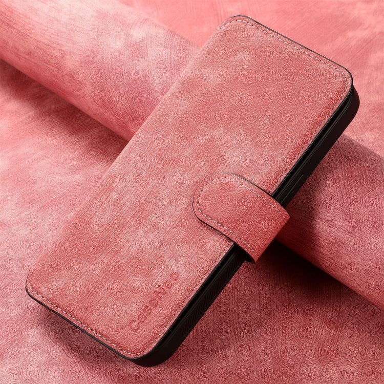 For iPhone 16 Pro CaseNeo MagSafe RFID Anti-theft Retro Leather Phone Case(Pink) - iPhone 16 Pro Cases by CaseNeo | Online Shopping South Africa | PMC Jewellery | Buy Now Pay Later Mobicred