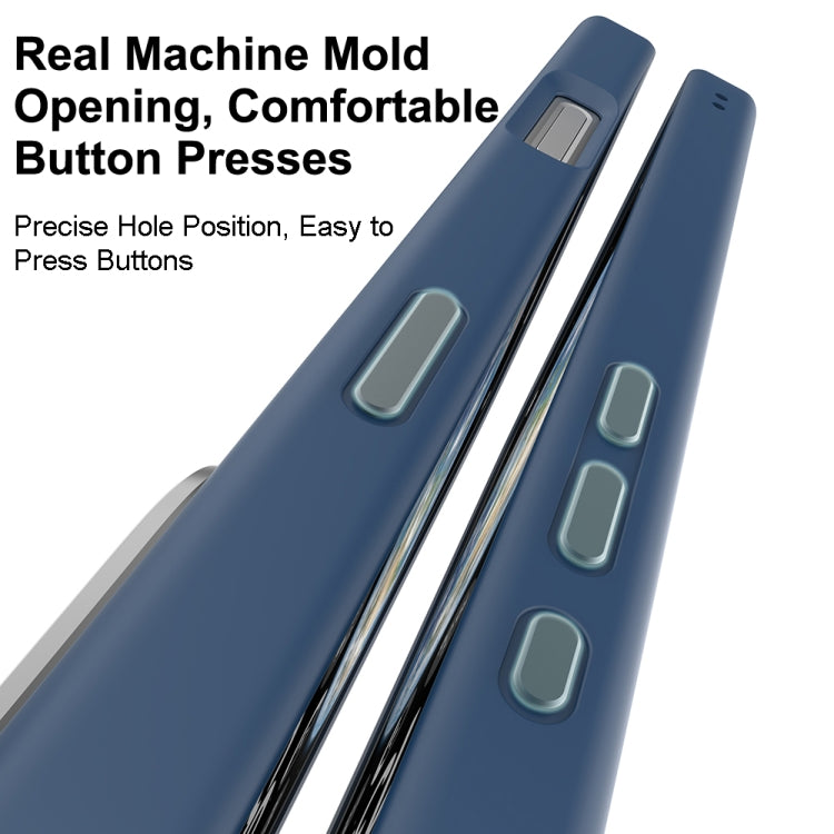 For iPhone 16 Pro Mutural Skin Feel Series Frosted MagSafe Magnetic Phone Case(Grey) - free shipping - PMC Jewellery - Order now!