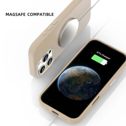 For iPhone 16 Pro Max Mutural Karen Series Liquid Silicone MagSafe Magnetic Phone Case(Grey) - iPhone 16 Pro Max Cases by Mutural | Online Shopping South Africa | PMC Jewellery | Buy Now Pay Later Mobicred