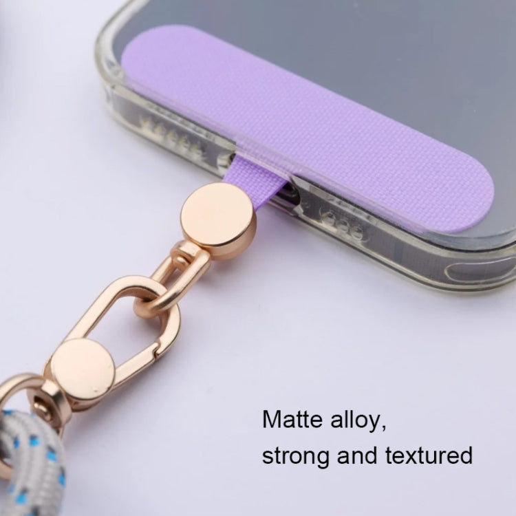 360 Degree Rotation Mobile Phone Lanyard Fixing Gasket(Dark Blue) - free shipping - PMc TechLife - Order now!