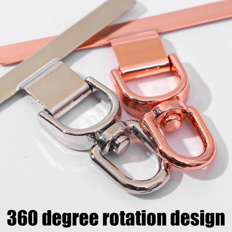 360 Degree Rotation T-shape Metal Mobile Phone Lanyard Fixing Gasket(Black) - Lanyards & Wrist Straps by PMc TechLife | Online Shopping South Africa | PMc TechLife | Buy Now Pay Later Mobicred
