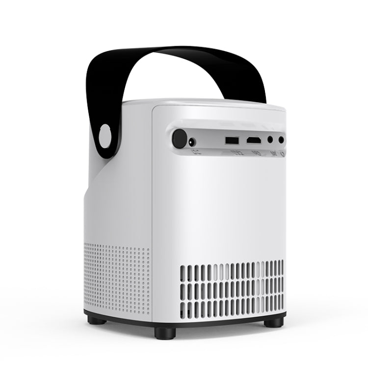 T-2 1920 x 1080P 240ANSI HiSilicon 352 Android 9.0 Portable Projector, UK Plug(White) - LED Projector by PMC TechLife | Online Shopping South Africa | PMC TechLife | Buy Now Pay Later Mobicred
