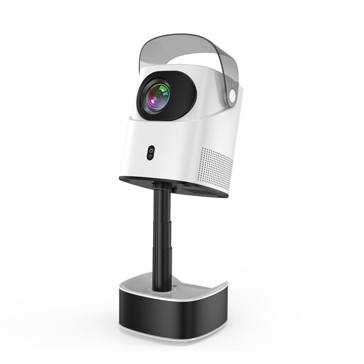 TS-2 1920 x 1080P 240ANSI HiSilicon 352 Android 9.0 Telescopic Projector, US Plug(White) - LED Projector by PMC TechLife | Online Shopping South Africa | PMC TechLife | Buy Now Pay Later Mobicred