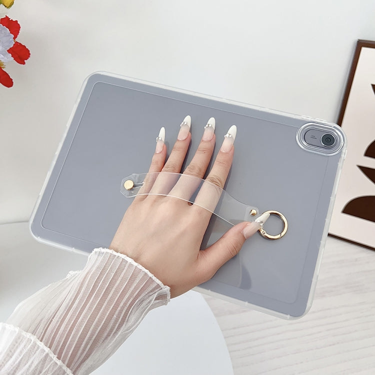 For Huawei MatePad Pro 11 2024 Wristband Holder PC Hybrid TPU Soft Tablet Case(Blue) - free shipping - PMC Jewellery - Order now!