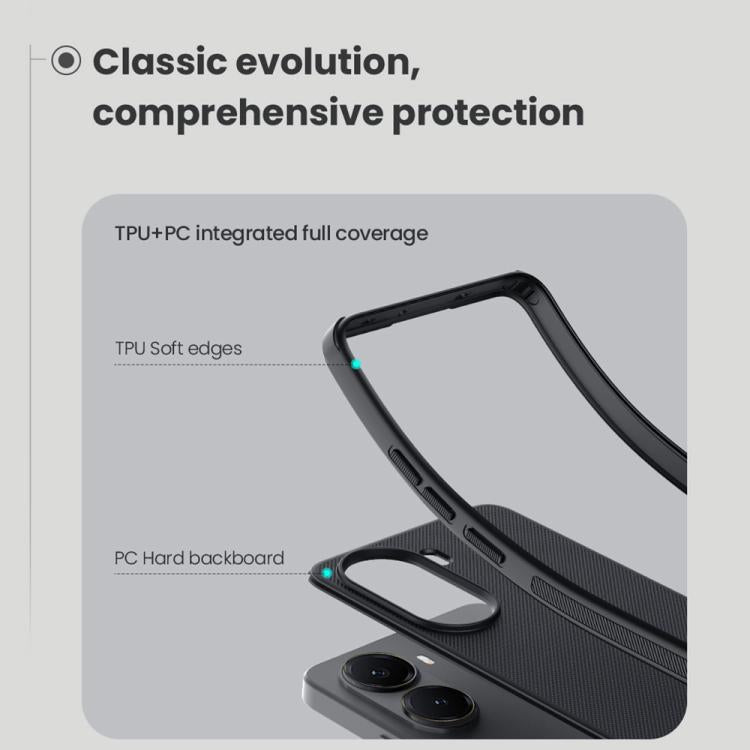 For Xiaomi Poco X7 Pro NILLKIN Frosted Shield Pro PC + TPU Phone Case(Black) - free shipping - PMc TechLife - Order now!