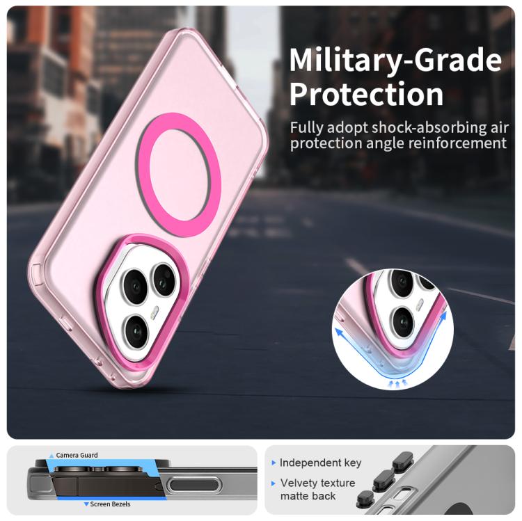 For Honor 400 Pro Global 160.8mm Candy Magsafe PC Hybrid TPU Phone Case(Red) - free shipping - PMC TechLife - Order now!