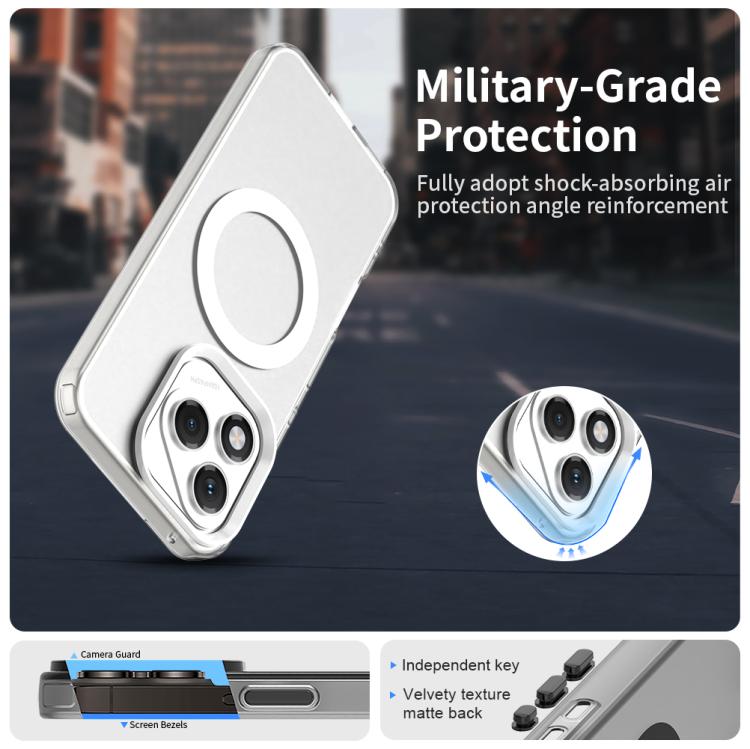 For Honor 400 Lite Global Candy Magsafe PC Hybrid TPU Phone Case(White) - free shipping - PMC TechLife - Order now!