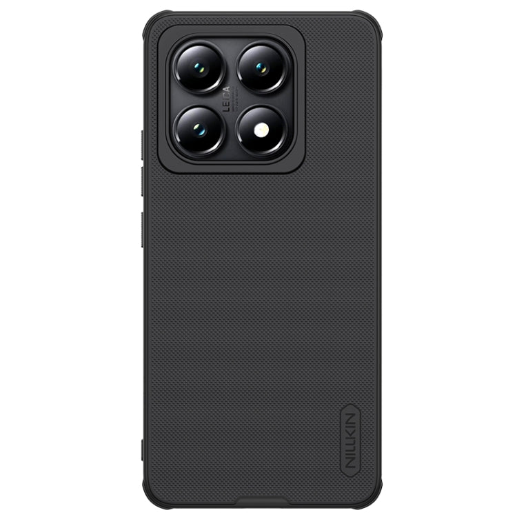 For Xiaomi 14T Pro NILLKIN Frosted Shield Pro Magnetic Phone Case(Black) - 14T Pro Cases by NILLKIN | Online Shopping South Africa | PMC Jewellery | Buy Now Pay Later Mobicred