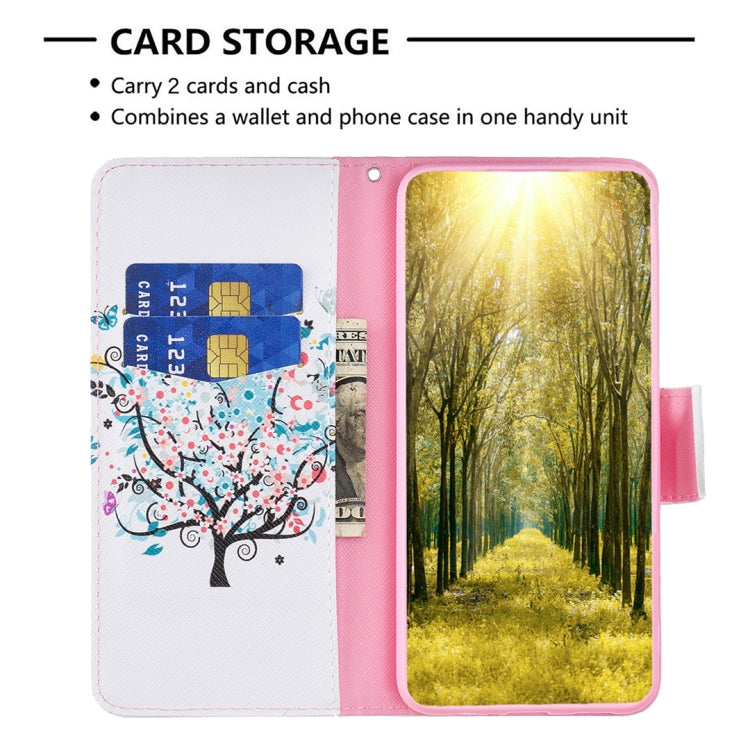 For Samsung Galaxy S25 Ultra 5G Colored Drawing Pattern Leather Phone Case(Tree) - Galaxy S25 Ultra 5G Cases by PMC Jewellery | Online Shopping South Africa | PMC Jewellery | Buy Now Pay Later Mobicred