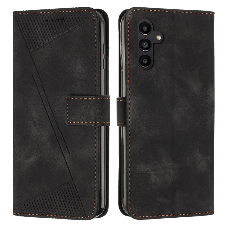 For Samsung Galaxy S25+ / S24+ 5G 5G Dream Triangle Leather Phone Case with Long Lanyard(Black) - free shipping - PMC Jewellery - Order now!